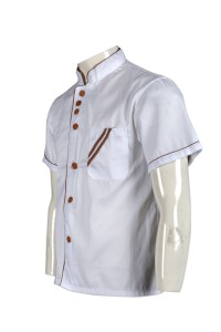 KI070 tailor made catering uniform restaurant uniform chefs uniform company hong kong  hibachi chef uniform  